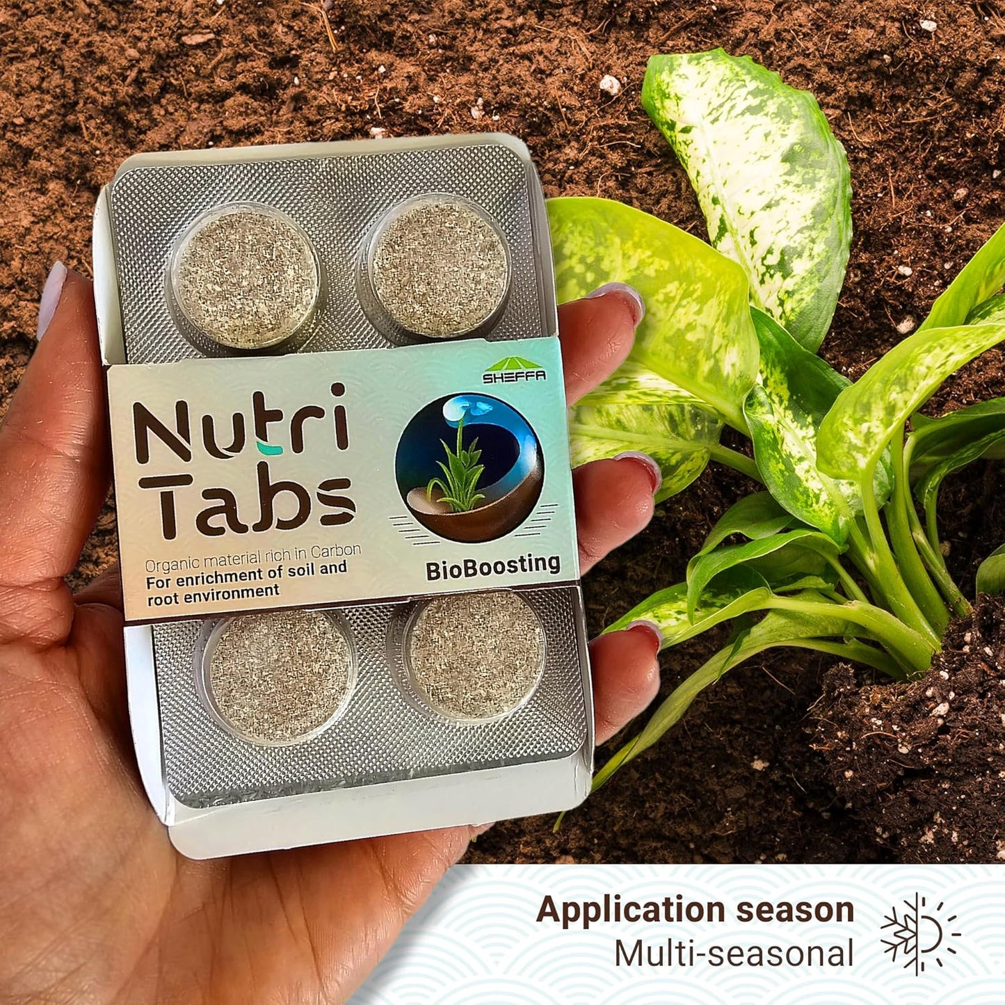 "BioBoost" Plant Food for Soil Enrichment