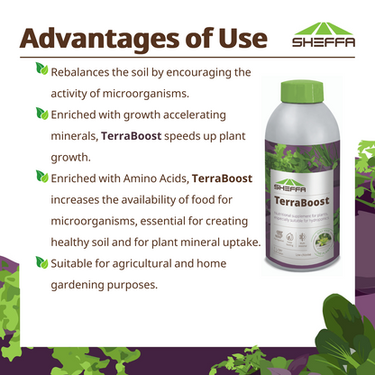 Liquid Fertilizer Soil Rebalancing For Vegetables Flowers and Lawn